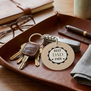 Bester Vater überhaupt: Geschenkidee zum Vatertag Schlüsselanhänger