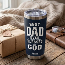 Bester Vater überhaupt, gesegnet von Gott Personal