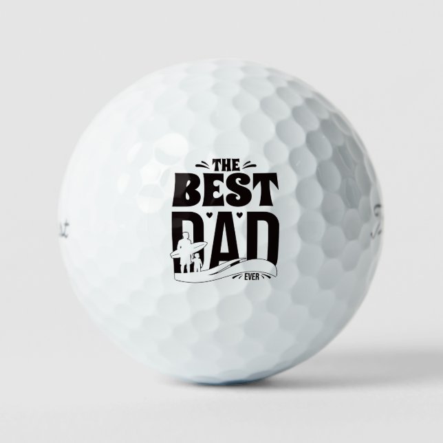 Bester Vater überhaupt Golfball (Vorderseite)