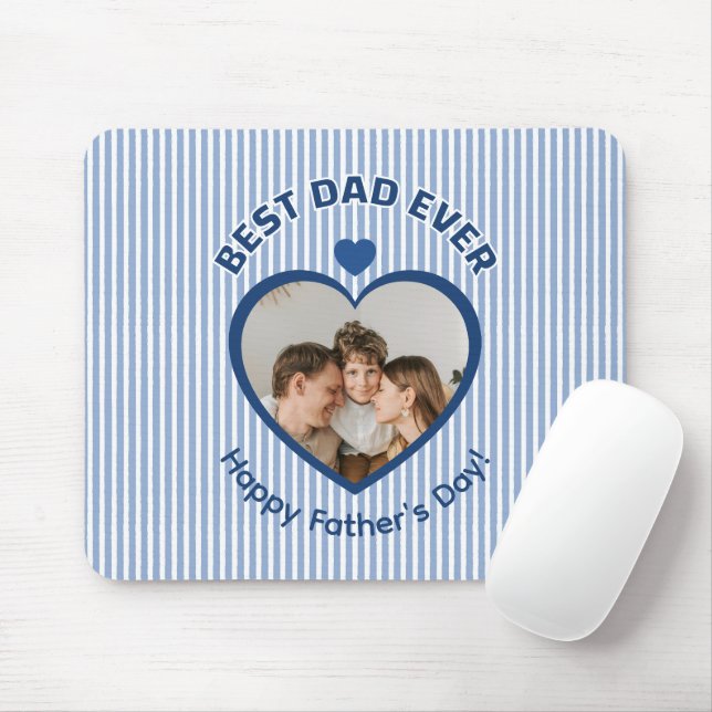 Bester Vater überhaupt Golfer Foto Minimalist Temp Mousepad (Mit Mouse)