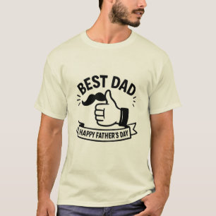 Bester Vater überhaupt Happy Father's Day T-Shir T-Shirt