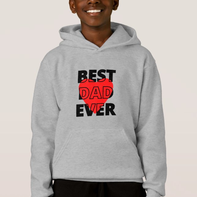 Bester Vater überhaupt Hoodie (Vorderseite)