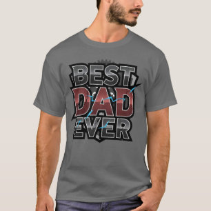 Bester Vater überhaupt Industrielles mechanisches T-Shirt