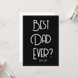 Bester Vater überhaupt? Lustige Father's Day Schwa
