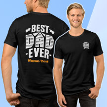 Bester Vater überhaupt Lustige Vatertags-Männer T-