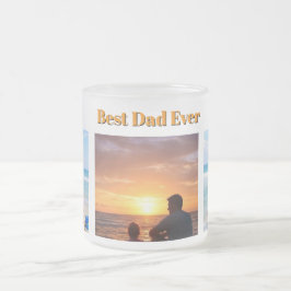 Bester Vater überhaupt Mattglastasse