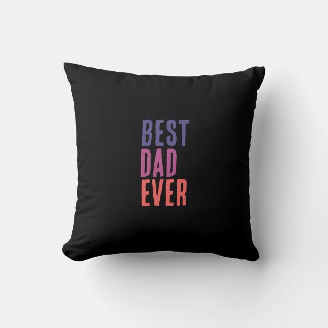 Bester Vater überhaupt Minimalist Cool Professione Kissen (Vorderseite)