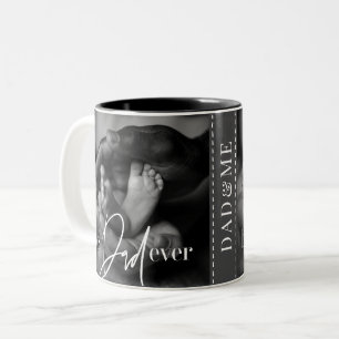 Bester Vater überhaupt Moderne klassische einfache Zweifarbige Tasse