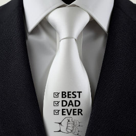 Bester Vater überhaupt personalisierte Krawatte