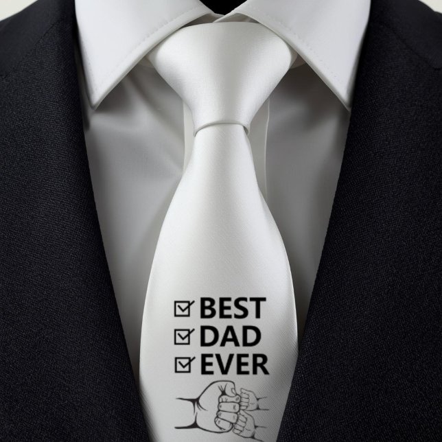 Bester Vater überhaupt personalisierte Krawatte (Von Creator hochgeladen)
