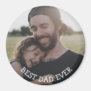 Bester Vater-überhaupt personalisierter Magnet