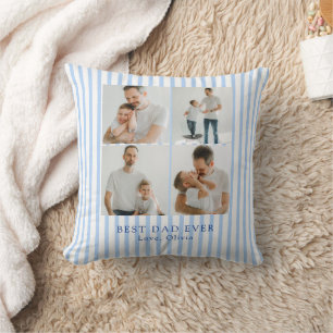 Bester Vater überhaupt Personalisiertes Foto Ben Kissen