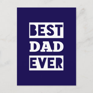 Bester Vater überhaupt Postkarte