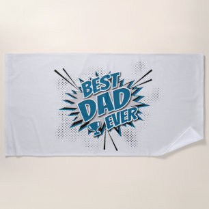 Bester Vater überhaupt Strandtuch