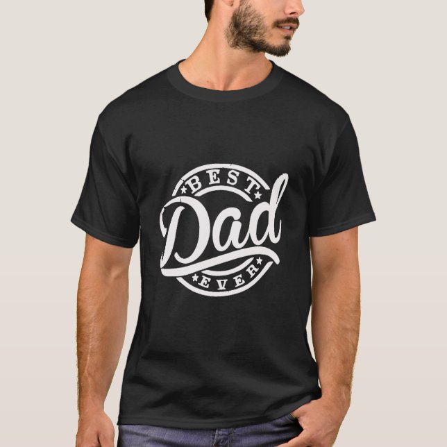 Bester Vater überhaupt T-Shirt (Vorderseite)