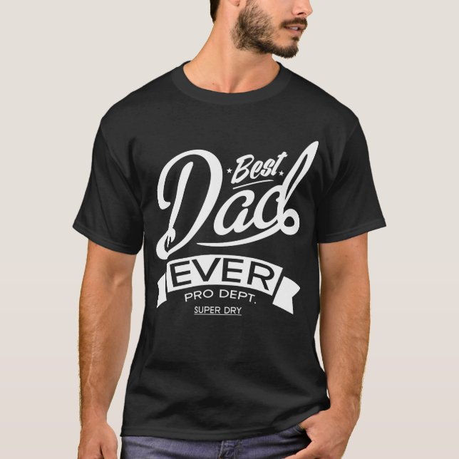 Bester Vater überhaupt T-Shirt (Vorderseite)