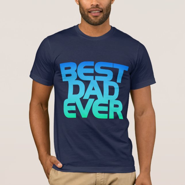 BESTER VATER ÜBERHAUPT T-Shirt (Vorderseite)