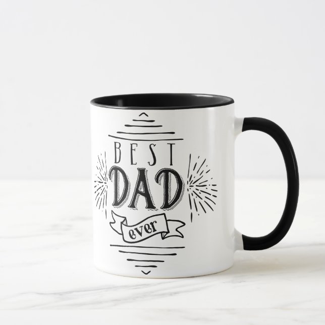 Bester Vater überhaupt Tasse (Rechts)