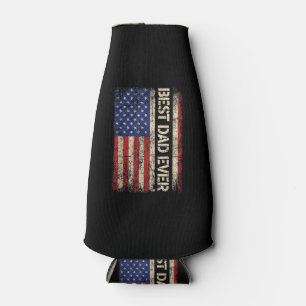 Bester Vater überhaupt US-amerikanische Flagge Ges Flaschenkühler