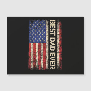 Bester Vater überhaupt US-amerikanische Flagge Ges Magnetkarte
