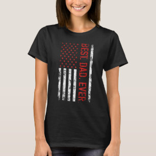 Bester Vater überhaupt US-amerikanische Flagge zum T-Shirt