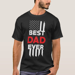 Bester Vater überhaupt US-amerikanisches Flagge-Ge T-Shirt