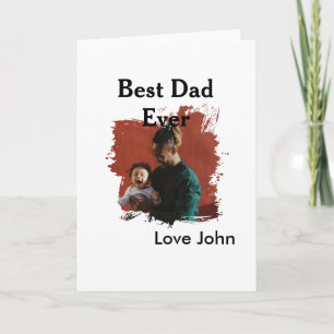 Bester Vater überhaupt Vater Papa Geschenk Foto Na Karte