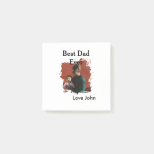 Bester Vater überhaupt Vater Papa Geschenk Foto Na Post-it Klebezettel