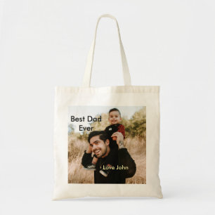 Bester Vater überhaupt Vater Papa Geschenk Foto Na Tragetasche