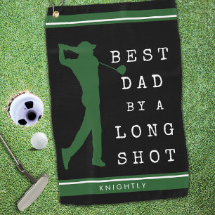 BESTER VATER VON LANGER SCHOTTE Personalisiert Golfhandtuch