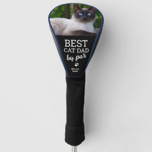 Bester Vater von Par Custom cat Foto Golf Headcover