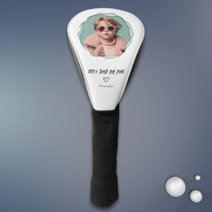 Bester Vater von Par Custom Foto Vater Golf Headcover
