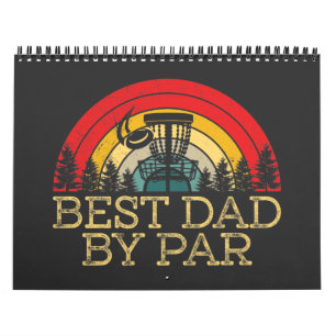 Bester Vater von Par Dad Disc Vintage Kalender