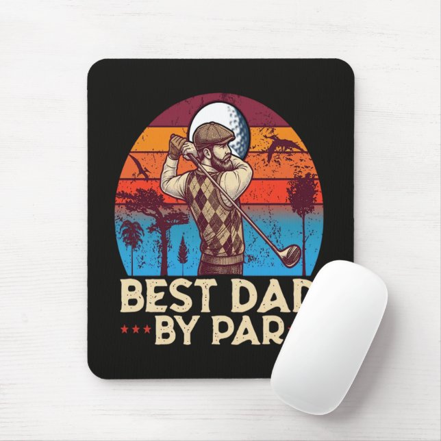 Bester Vater von Par Mousepad (Mit Mouse)