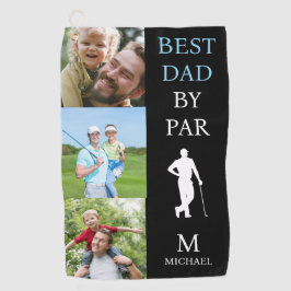 Bester Vater von Par Personalisiert Golfhandtuch