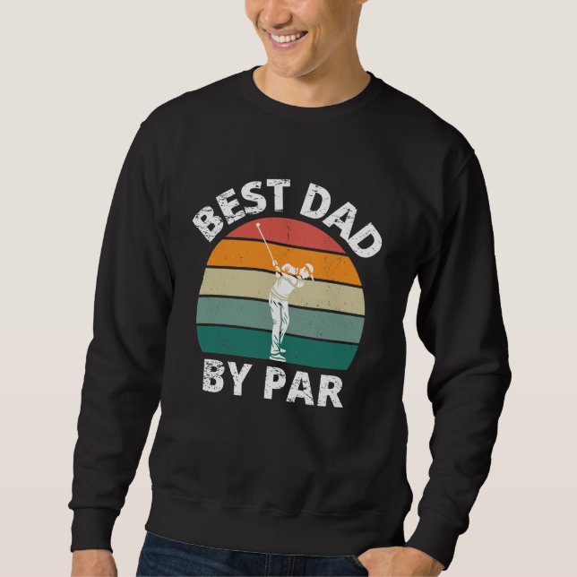 Bester Vater von Par Sweatshirt (Vorderseite)