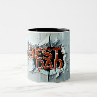 Bester Vater Zweifarbige Tasse