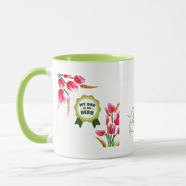 Bester Vatertag-Geschenk Tasse (Links)