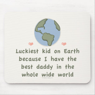 Bester Vati in der ganzen weiten Welt Mousepad