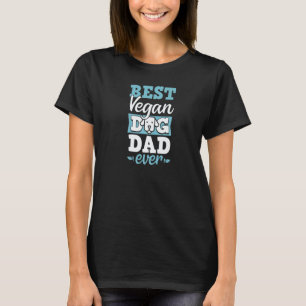 Bester veganer Hundepapa aller Zeiten Ethischer Pr T-Shirt