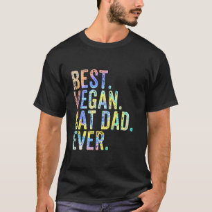 Bester veganer Katzenvater überhaupt Vintage Retro T-Shirt