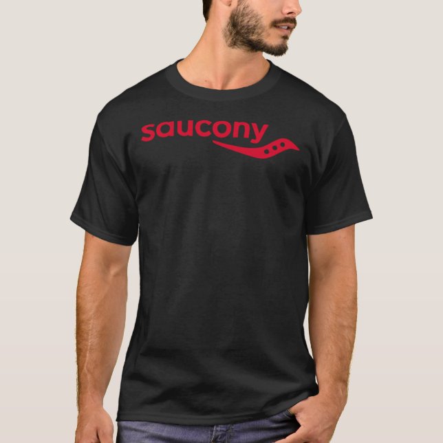 Bester Verkauf des Saucono-Logos Essential T - Shi T-Shirt (Vorderseite)