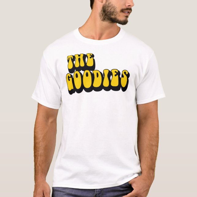 Bester Verkäufer das Goodies Logo Merchandise Esse T-Shirt (Vorderseite)