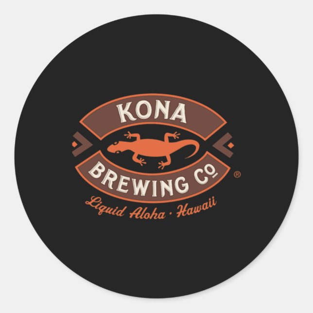 Bester Verkäufer - Kona Brewing Sticker (Vorderseite)