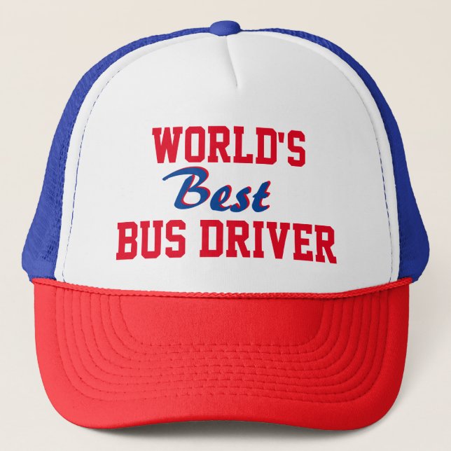Bester Verkäufer! Weltweit beste Fahrerkappe Truckerkappe (Vorderseite)