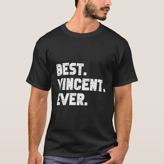 Bester Vincent je populäre Geburtsnamen Vincent Ko T-Shirt (Vorderseite)