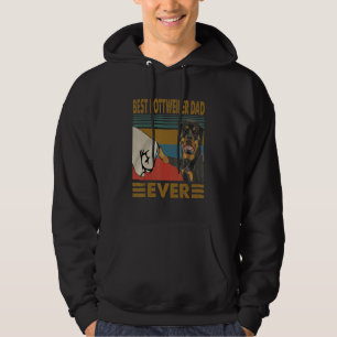 Bester Vintage-Rottweiler-Vater überhaupt Hoodie