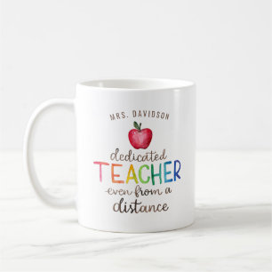 Bester virtueller Lehrer aller Zeiten Fernunterr Kaffeetasse