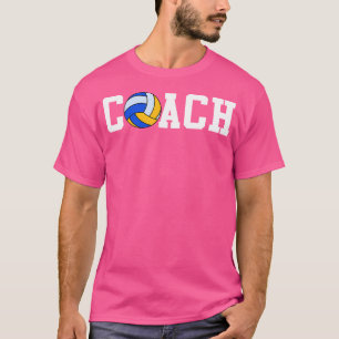 Bester Volleyball-Coach Funny Trainer Court Volley T-Shirt