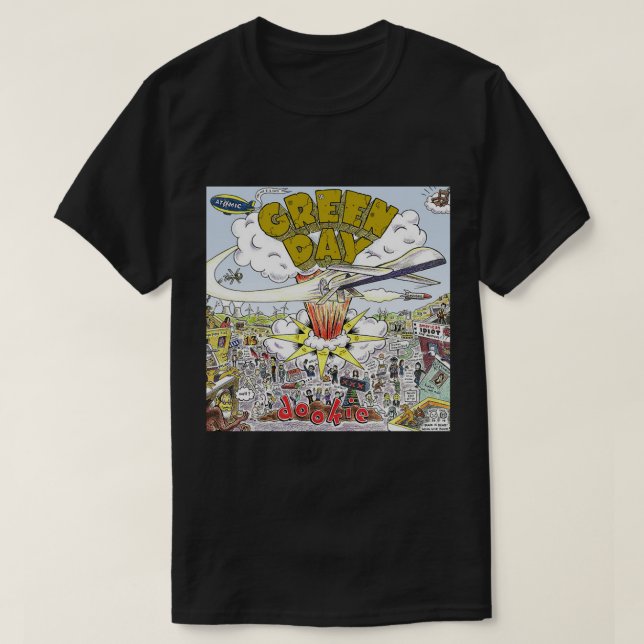 Bester Vorrat an Greenday T-Shirt (Design vorne)